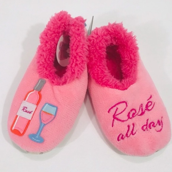Snoozies Rose’ All Day Slippers, Pink, Small 5-6 - Picture 7 of 7
